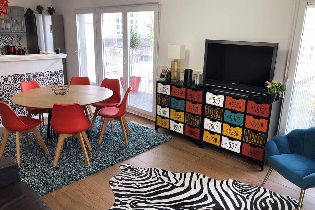 Fratellini 3 Bedroom Bright And Design Saint-Ouen  Zewnętrze zdjęcie